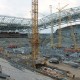 Строительство стадиона близится к завершению