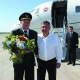 Пилот Минниханова ушёл на пенсию. Президент проводил его лично