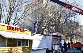 Челны избавятся от нелегальных киосков