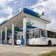 В Казани запустили автобусы на метане